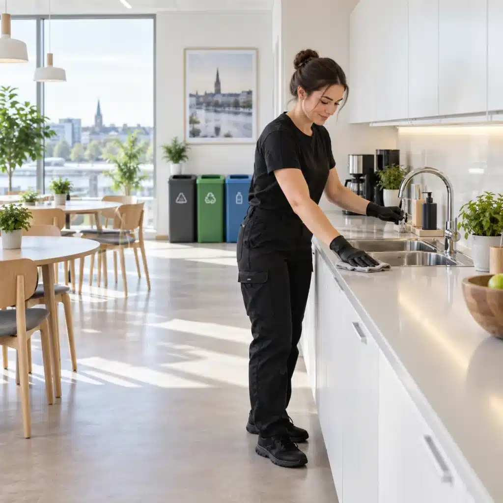 Specialistarbete som bokas separat från vanlig kontorsstädning
